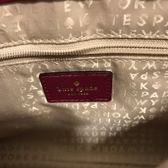 Maroon Kate Spade Crossbody - Picture 4 of 6